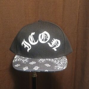 Icon Snapback Black Paisley Cap by Blackjack